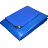 Abdeckplane Gewebeplane mit Ösen 3x5 m 180g/m² in Blau aus PE