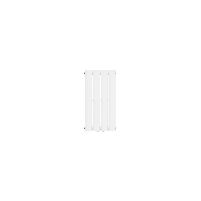 Badheizkörper Einlagig Vertikal 600x300 mm Weiß mit Mittelanschluss LuxeBath