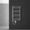 Badheizkörper Elektrisch mit Heizstab 600W 500x800 mm gerade mit Seitenanschluss