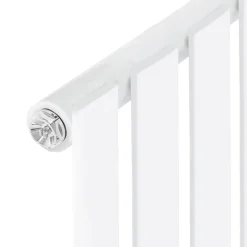 Badheizkörper mit Mittelanschluss 1400x260 mm Weiß vertikal LuxeBath