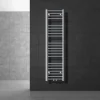 Badheizkörper Mittelanschluss 300x1400 mm Chrome gerade inkl. Montagematerial LuxeBath
