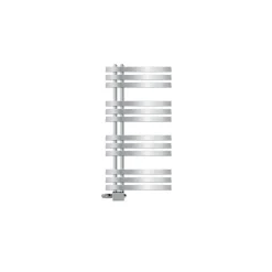 Badheizkörper Mittelanschluss 500x1000 mm Chrome mit Universale Anschlussgarnitur LuxeBath