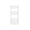 Badheizkörper Mittelanschluss 500x1200 mm Weiß gerade inkl. Montagematerial LuxeBath