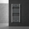 Badheizkörper Sahara 600x1200 mm Chrome gerade mit Seitenanschluss