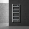 Badheizkörper Sahara 500x1200 mm chrome gebogen mit Seitenanschluss