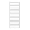 Badheizkörper Sahara 750x1800 mm weiß gebogen mit Mittelanschluss