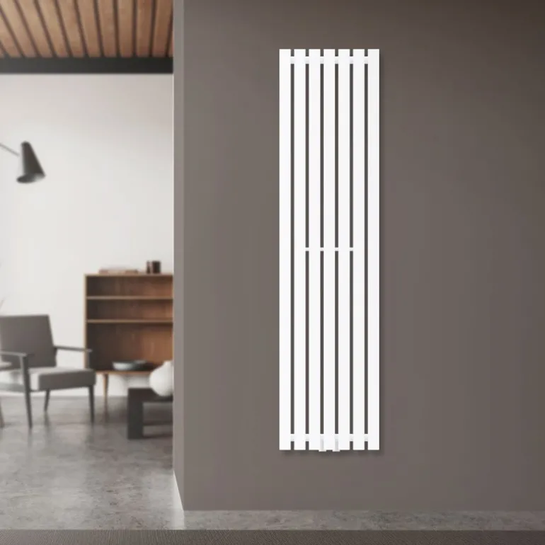 Badheizkörper Stella Weiß 370x1400 mm