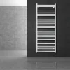 Badheizkörper 600x1600 mm Weiß gerade mit Seitenanschluss LuxeBath
