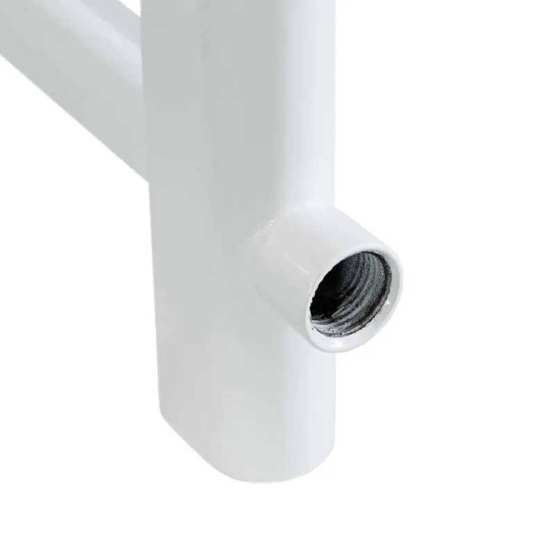 Badheizkörper 600x1600 mm Weiß gerade mit Seitenanschluss LuxeBath