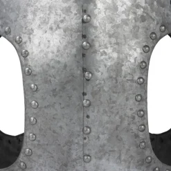 Beistelltisch Ø 38x43 cm Silber aus Metall WOMO-Design