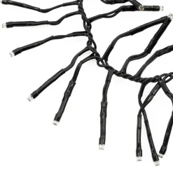 Cluster Lichterkette LED 8,5m, 1152 LEDs Warmweiß, 8 Leuchtmodi IP44 Innen/Außen