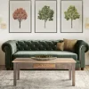 Couchtisch mit Schublade 117x70x45,5 cm Natur aus Mangoholz  WOMO-Design