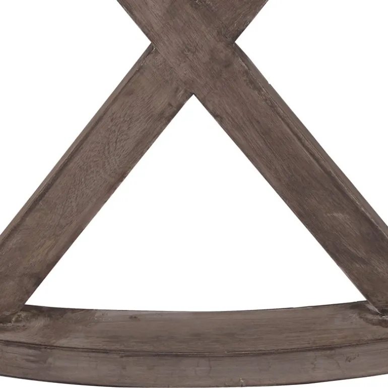 Couchtisch Ø 100x45 cm Braun aus Mangoholz WOMO-Design