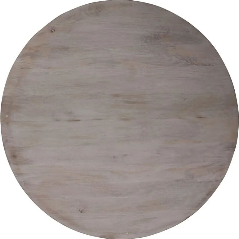 Couchtisch Ø 100x45 cm Natur aus Mangoholz WOMO-Design