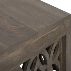 Couchtisch Ø 100x45 cm Natur aus Mangoholz WOMO-Design