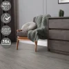 Deluxe PVC Klebevinylboden für 2,3 m² Eiche Grau 2 mm dick ML-Design