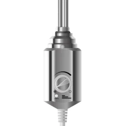 Elektrischer Badheizkörper mit Heizstab 300W 500x800 mm Anthrazit ML-Design