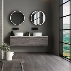 3er Set PVC Vinylboden Bodenbelag 7 Dielen 4,2mm für 1,54m² mit Klick-System Eiche Windswell Hickory ML-Design