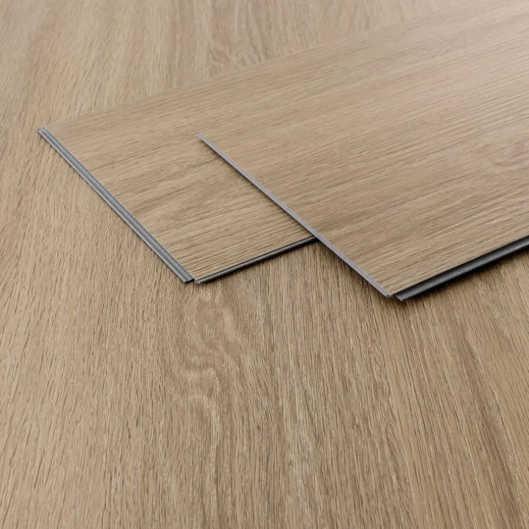 4er Set PVC Vinylboden Bodenbelag 7 Dielen 4,2mm für 1,54m² mit Klick-System Eiche Golden Hour ML-Design