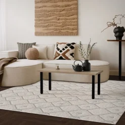 4er Set Tischbeine I-Design 42 cm Schwarz glänzend aus pulverbeschichtetem Stahl eckig Profil 4x4 cm Höhenverstellbare Möbelfüße 1-4 cm