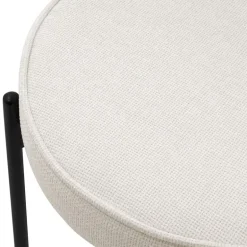 Esszimmerstühle 2er Set Beige mit Rückenlehne, Polsterstühle für Esszimmer & Küche ML-Design