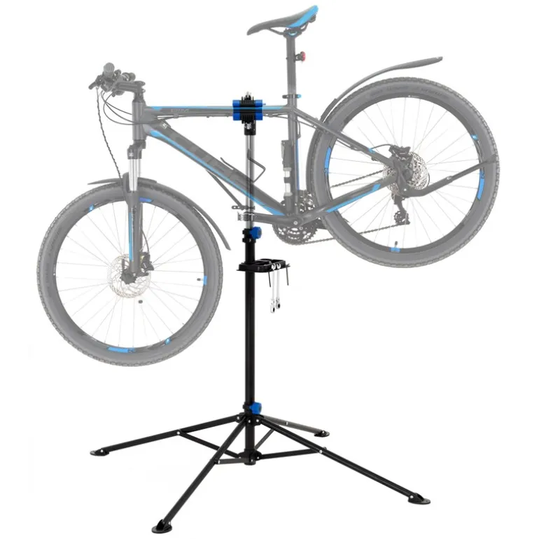 Fahrrad Montageständer Reparaturständer auch für E-Bikes bis 50 kg höhenverstellbar 360° drehbar aus Stahl