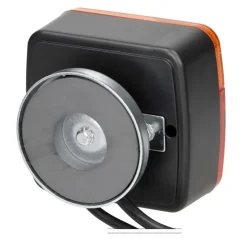 Halogen Anhänger Rückleuchten mit Magneten 12V verkabelt mit 7-poligem Stecker