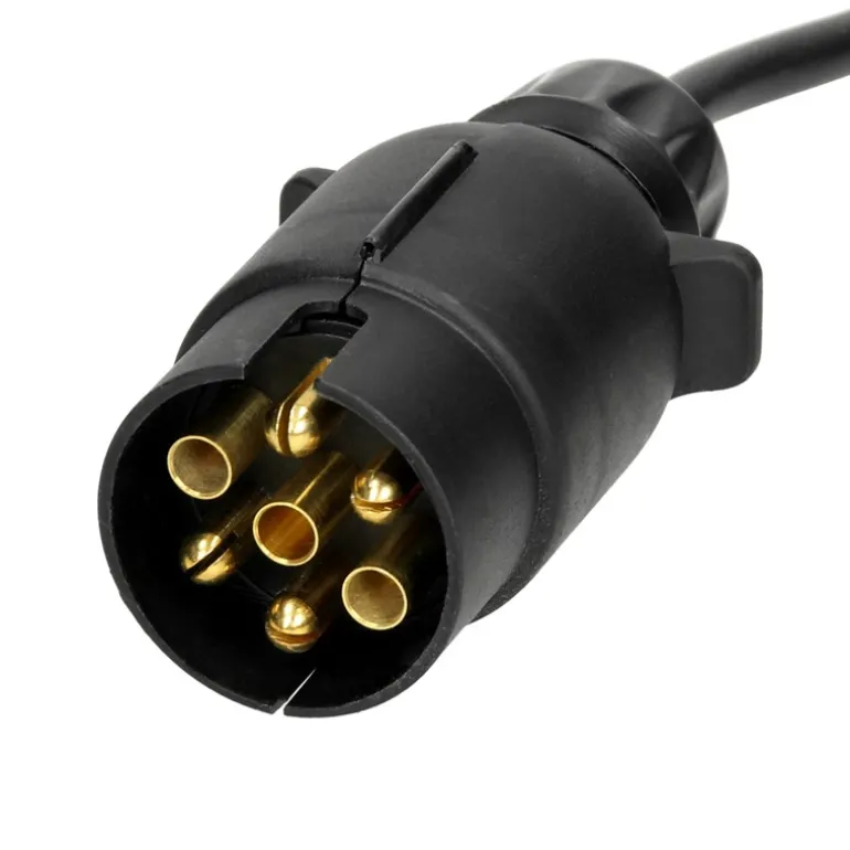 Halogen Anhänger Rückleuchten mit Magneten 12V verkabelt mit 7-poligem Stecker