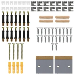 Heizkörperverkleidung 112x19x82 cm Raute Grau aus MDF ML-Design