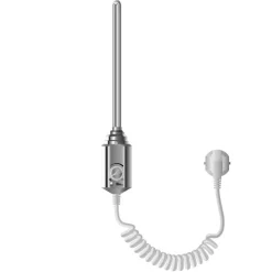 Heizstab 300W Chrome mit Thermostat fĂŒr Badheizkörper LuxeBath