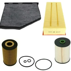 Inspektionspaket Audi A3 Seat Leon Skoda Octavia VW Golf VI uvm.
