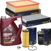 Inspektionspaket mit Mannol Energy Combi LL 5W-30 5L, Skoda Superb 1, VW Passat (3B)
