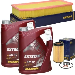 Inspektionspaket mit Mannol Extreme 5W-40 10L, Mercedes Benz C-Klasse