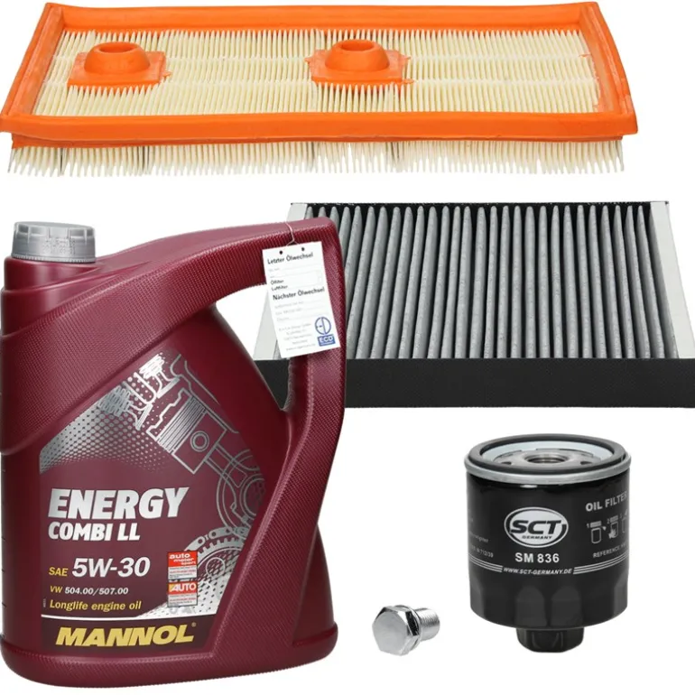 Inspektionspaket VAG mit Energy Combi 5W-30 5 l VW Golf VII