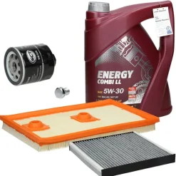Inspektionspaket VAG mit Energy Combi 5W-30 5 l VW Golf VII