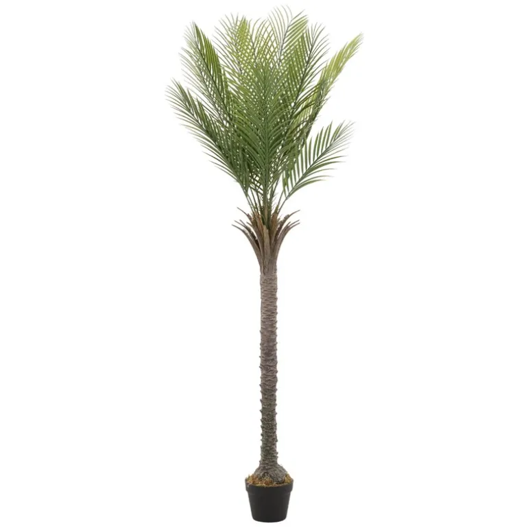 Künstliche Palme 180 cm Tropische Kunstpalme im Topf ML-Design