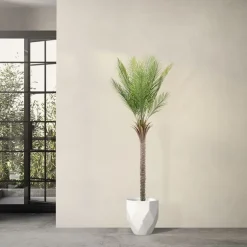 Künstliche Palme 180 cm Tropische Kunstpalme im Topf ML-Design