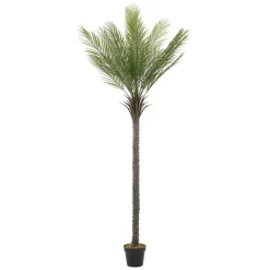 Künstliche Palme 210 cm Tropische Kunstpalme im Topf ML-Design