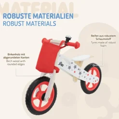 Laufrad für Kinder ab 2 Jahren Rot Joyz