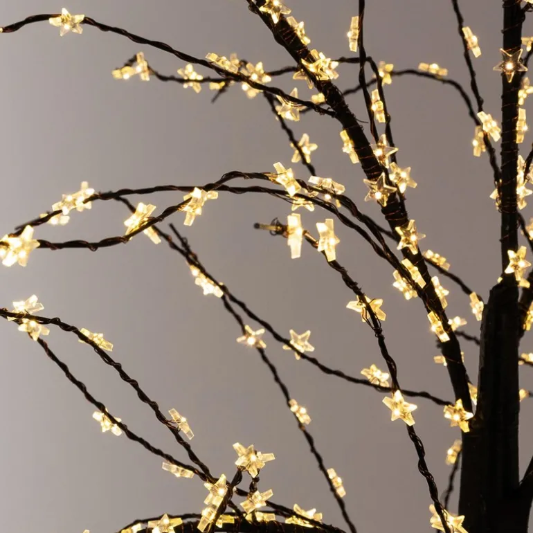 LED-Baum 120cm mit 480 warmweißen LEDs Künstlicher Weihnachtsbaum mit Lichterkette