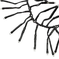 LED Büschel Lichterkette 11 m mit 1512 LEDs Warmweiß IP44