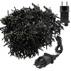 LED Büschel Lichterkette 14,5 m mit 2016 LEDs Warmweiß IP44