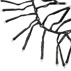 LED Büschel Lichterkette 14,5 m mit 2016 LEDs Warmweiß IP44