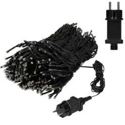 LED Lichterkette Fahnenmastbeleuchtung 8m mit 360 LEDs Warmweiß