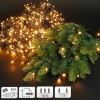 LED Lichterkette 18 m mit 240 LEDs Warmweiß IP44