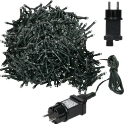 LED Lichterkette 24m weiß 1200 LED Birnen
