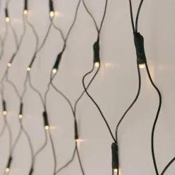 LED Lichternetz 150x300 cm mit 320 LEDs Warmweiß IP44