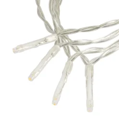 LED Lichtervorhang 2m Kaltweiß mit 240 LED aus PVC