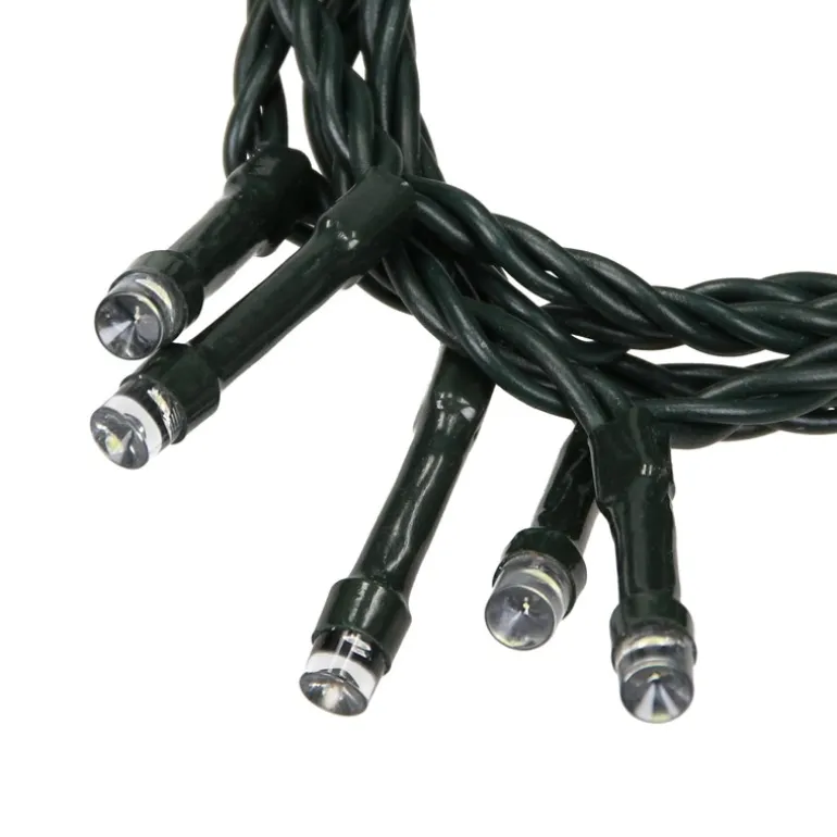 LED Lichtvorhang 6m Warmweiß mit 180 LEDs aus PVC