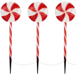 LED Lolly Lichterkette Weihnachtslichterkette wasserdicht mit Timer und verschiedenen Leuchtmodis